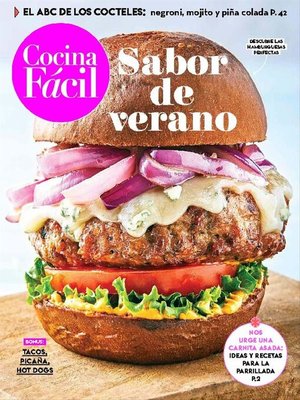 Image de couverture de Cocina Fácil: JULIO 2022